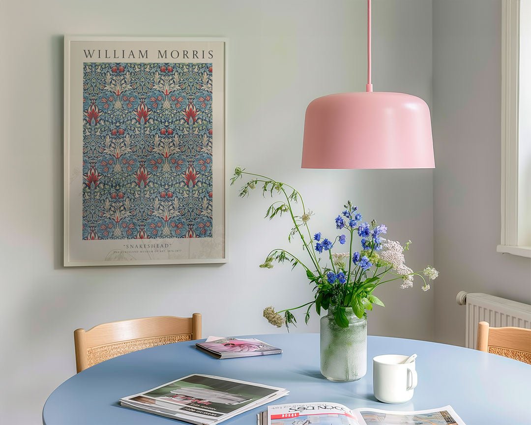 Snakeshead Pattern Wall Art by William Morris - Style My Wall