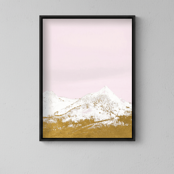 Snow-Capped Gold Mountains by Hope Bainbridge