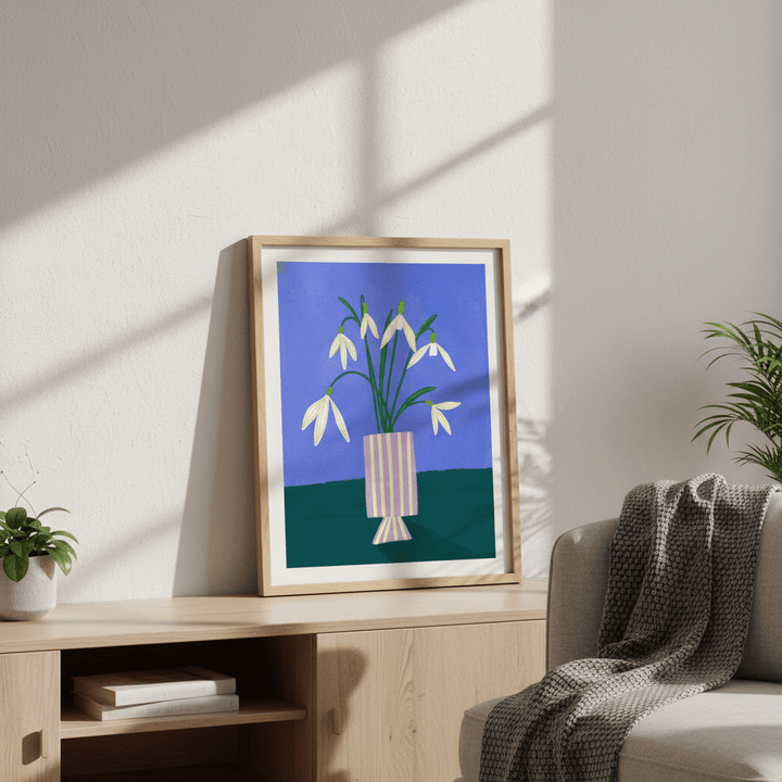 Snow Drops by Bea Muller wall - art - picture - poster