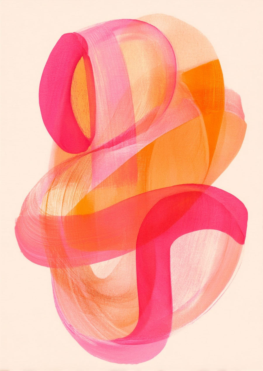Soft Flux Abstract Wall Art