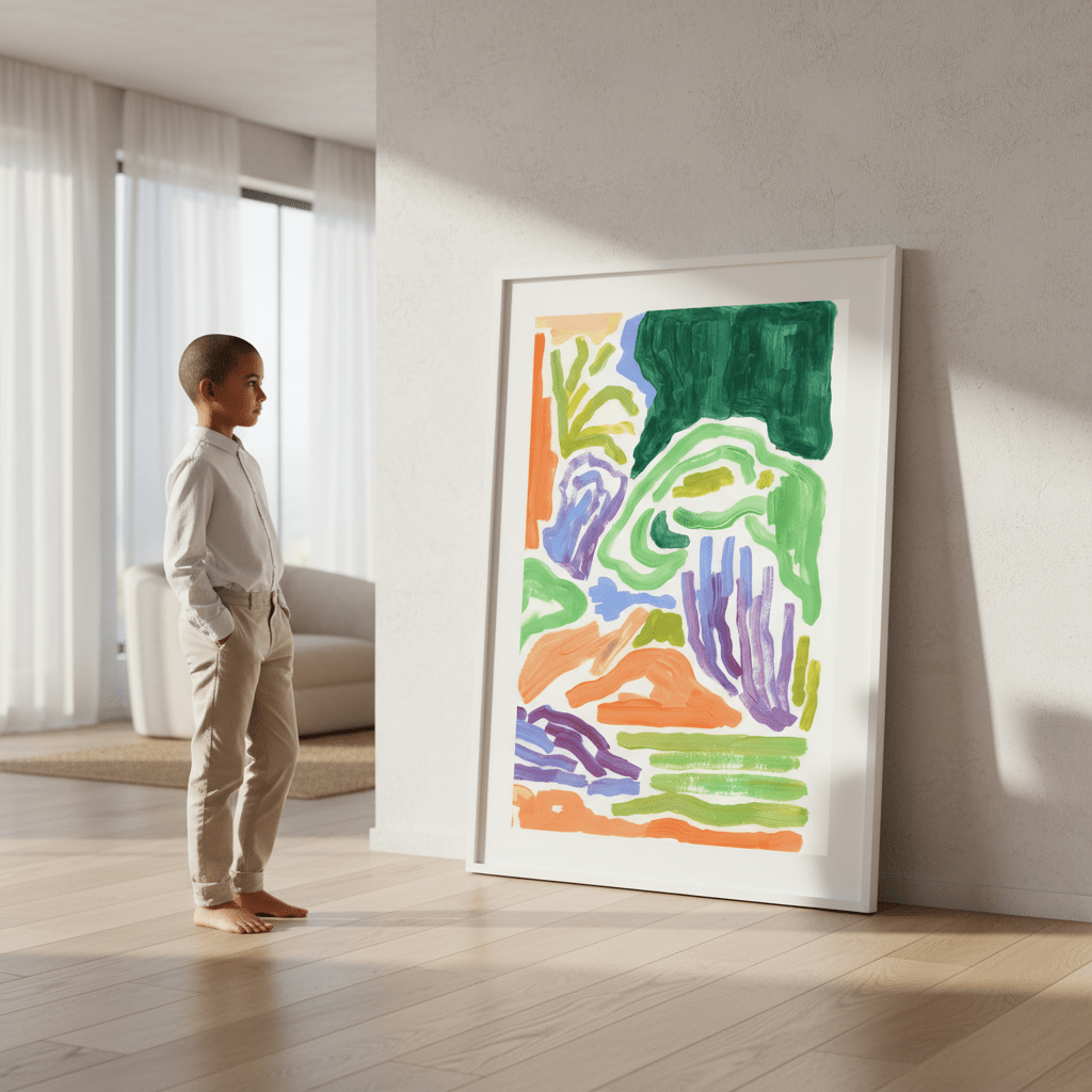 Soft Geometry by Josefina Preumayr wall - art - picture - poster