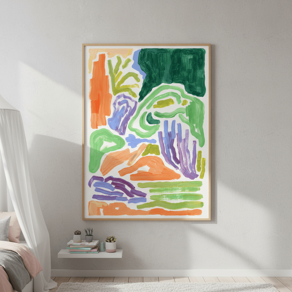 Soft Geometry by Josefina Preumayr wall - art - picture - poster