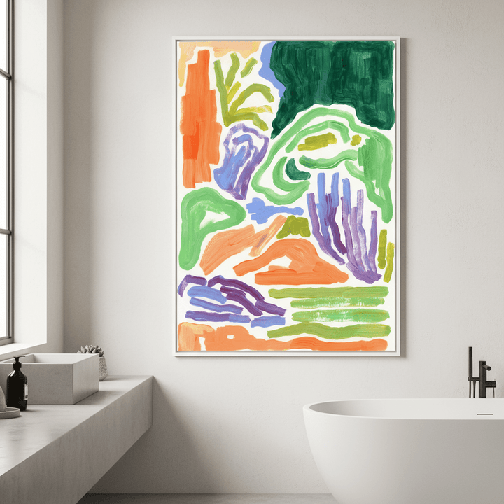 Soft Geometry by Josefina Preumayr wall - art - picture - poster