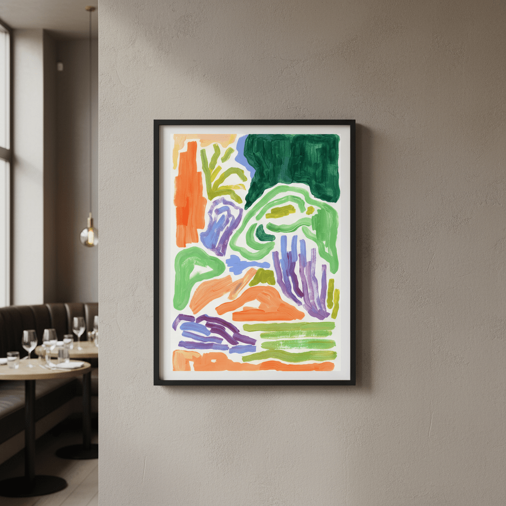 Soft Geometry by Josefina Preumayr wall - art - picture - poster