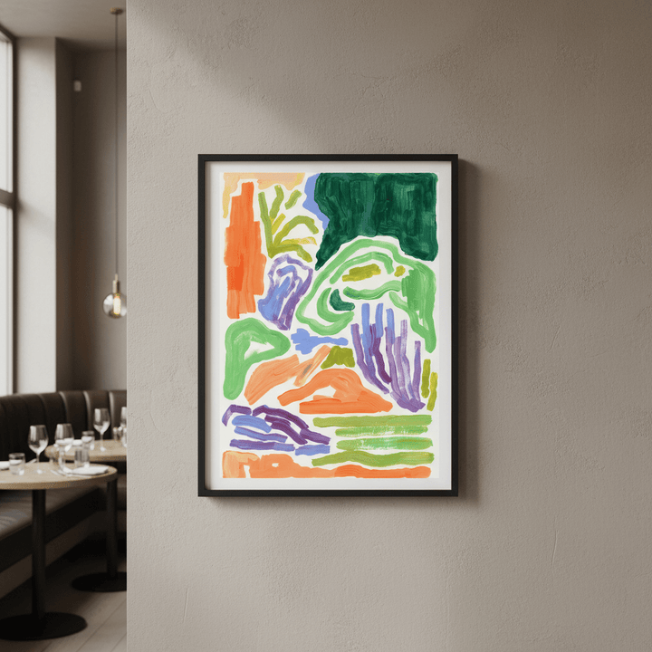 Soft Geometry by Josefina Preumayr wall - art - picture - poster