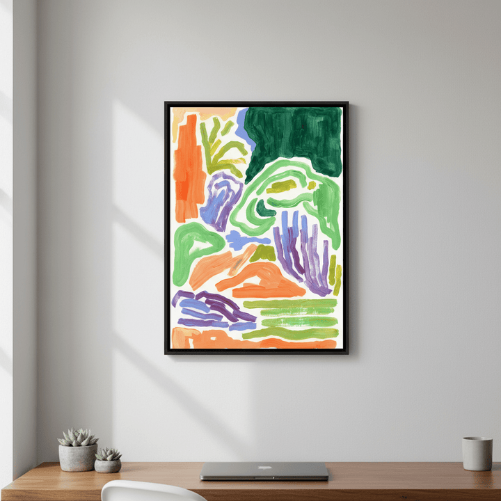 Soft Geometry by Josefina Preumayr wall - art - picture - poster