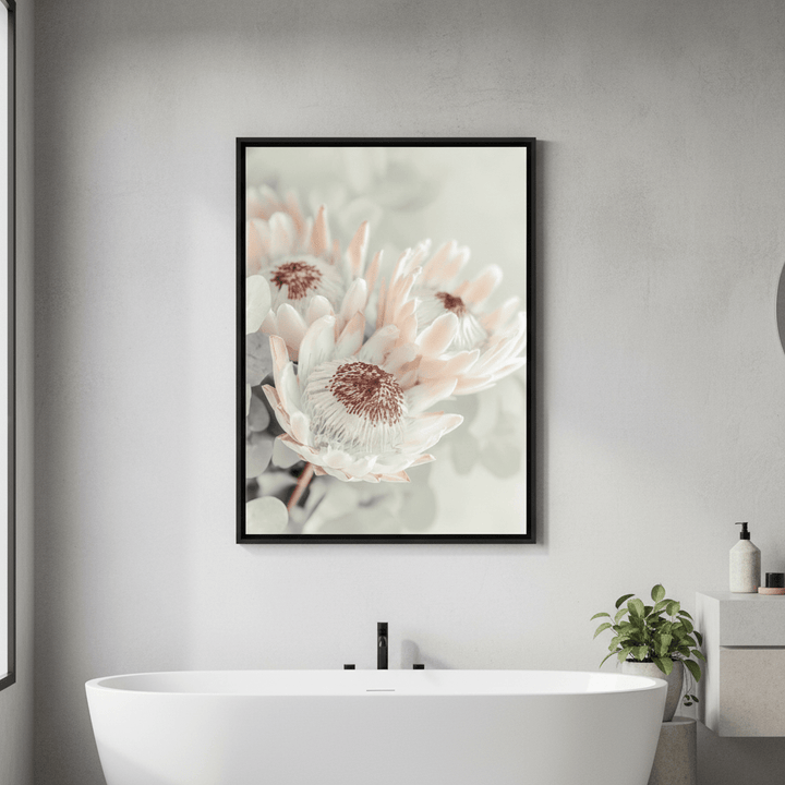 Soft Protea Bloom wall - art - picture - poster