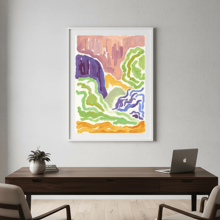 Soft Terrain by Josefina Preumayr wall - art - picture - poster