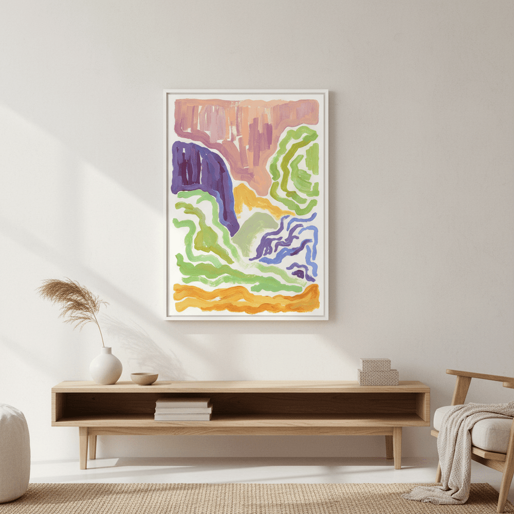 Soft Terrain by Josefina Preumayr wall - art - picture - poster