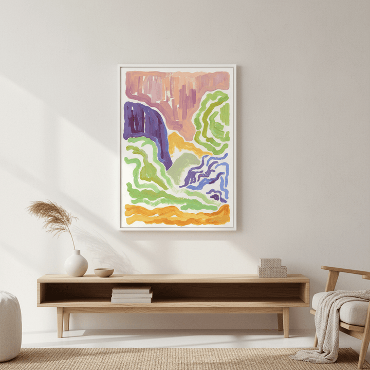 Soft Terrain by Josefina Preumayr wall - art - picture - poster