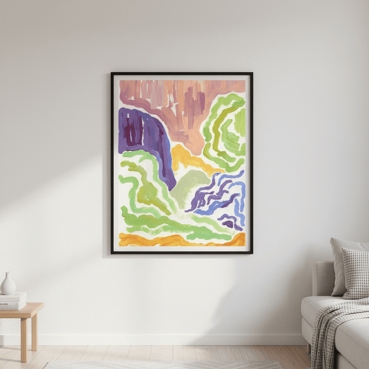Soft Terrain by Josefina Preumayr wall - art - picture - poster