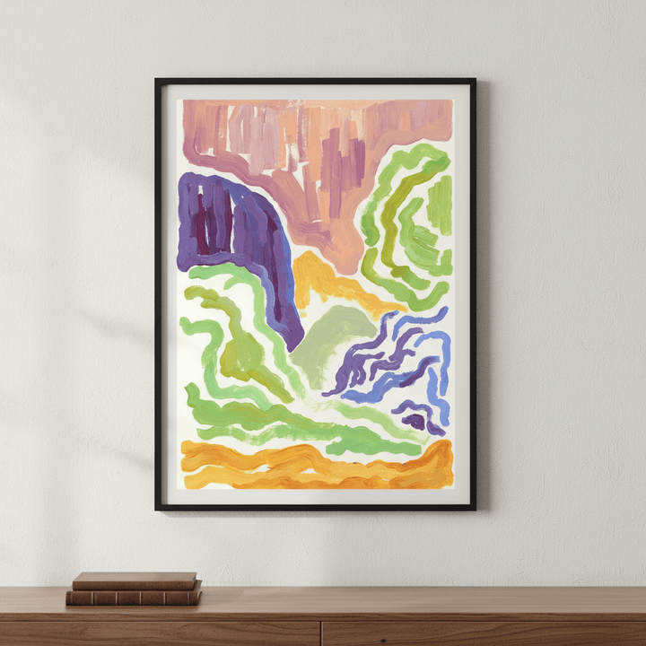 Soft Terrain by Josefina Preumayr wall - art - picture - poster
