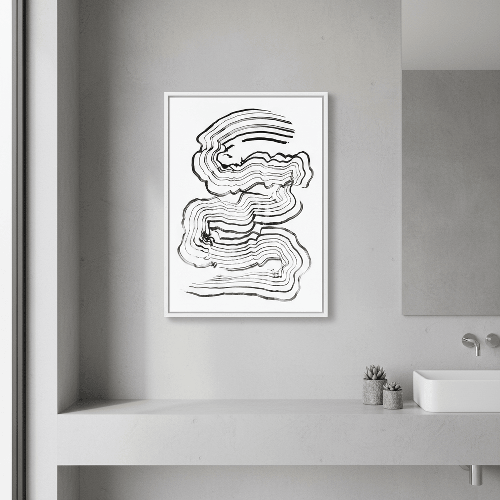 Softly Out of Line by Lucrecia Caporale wall - art - picture - poster