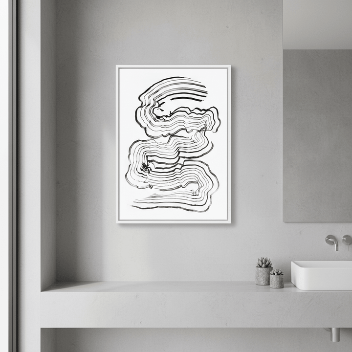 Softly Out of Line by Lucrecia Caporale wall - art - picture - poster