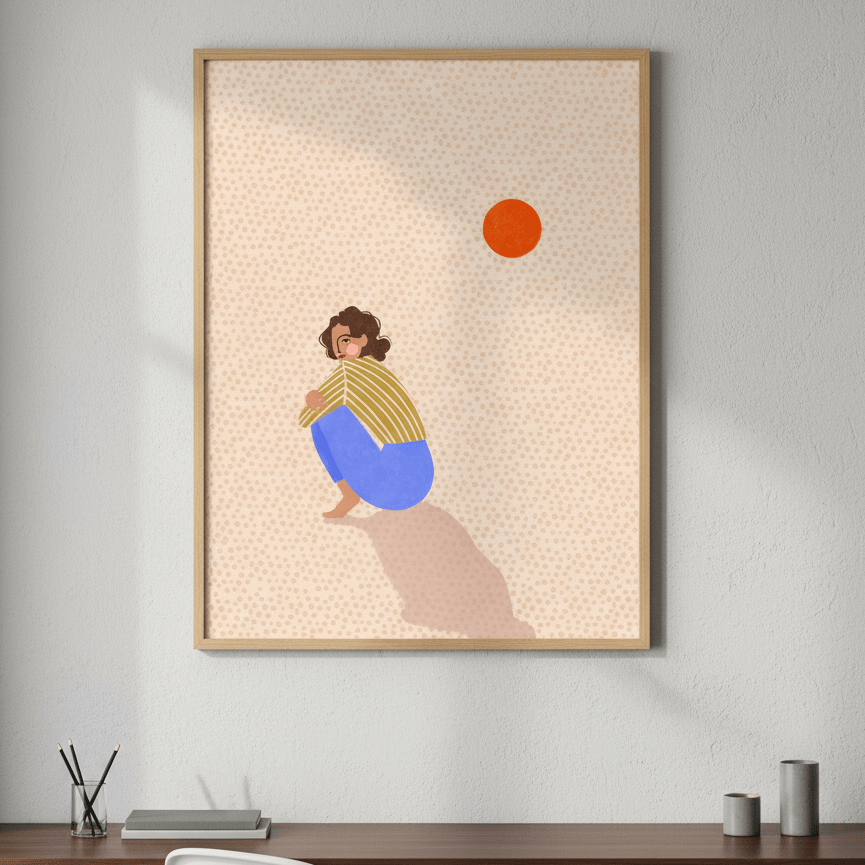 Solar Grounding by Bea Muller wall - art - picture - poster
