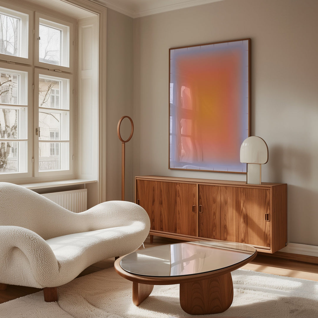 Solar Haze Abstract Wall Art wall - art - picture - poster