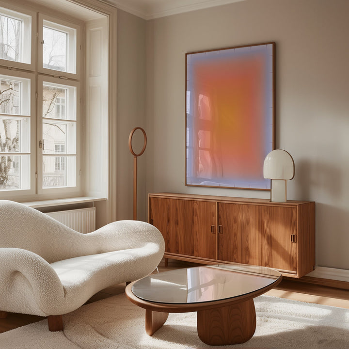 Solar Haze Abstract Wall Art wall - art - picture - poster