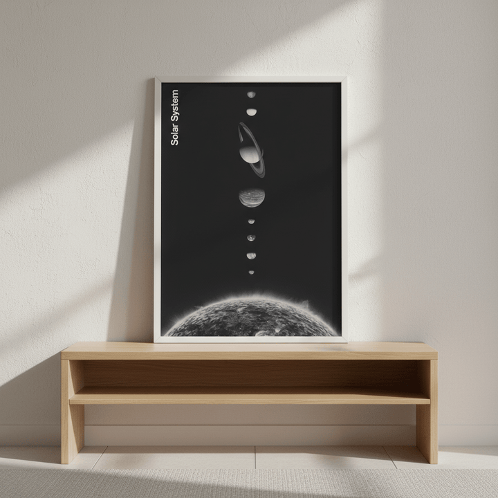 Solar System by Florent Bodart wall - art - picture - poster