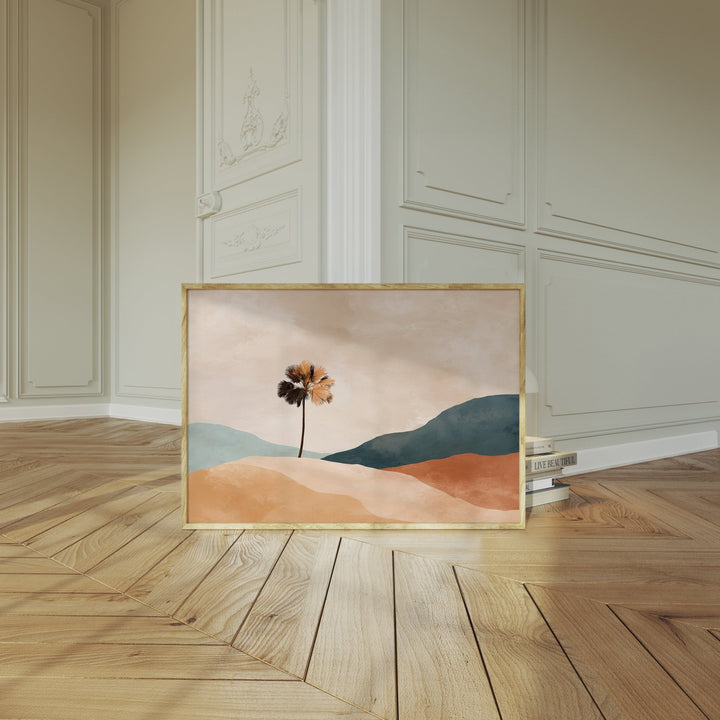 Solitary Shade Abstract Wall Art wall - art - picture - poster