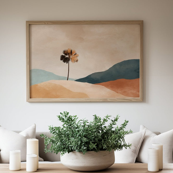 Solitary Shade Abstract Wall Art wall - art - picture - poster