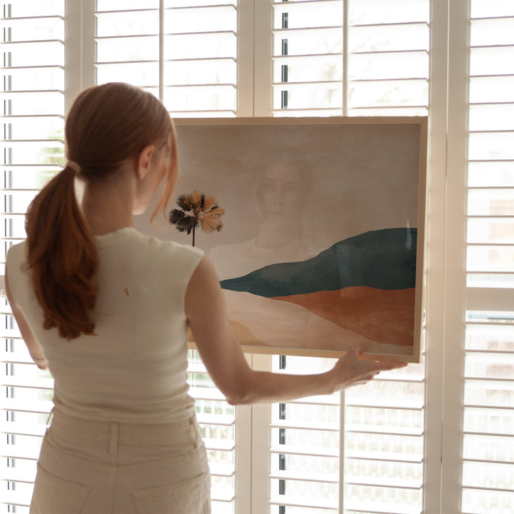 Solitary Shade Abstract Wall Art wall - art - picture - poster