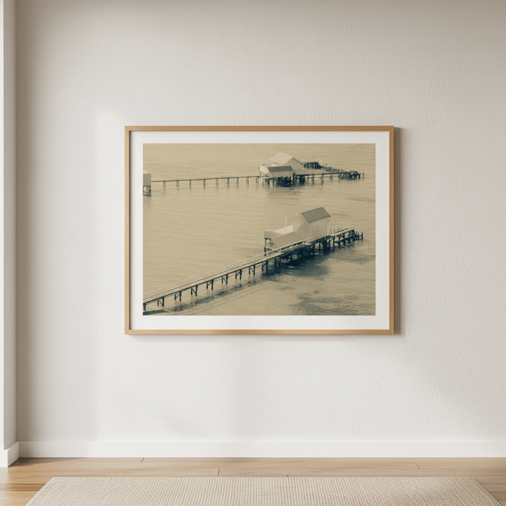 Sorento Jetty (Above) by Steven Scott wall - art - picture - poster