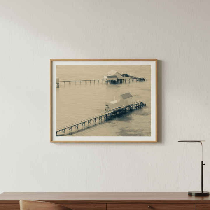 Sorento Jetty (Above) by Steven Scott wall - art - picture - poster