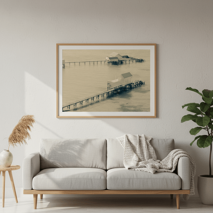 Sorento Jetty (Above) by Steven Scott wall - art - picture - poster