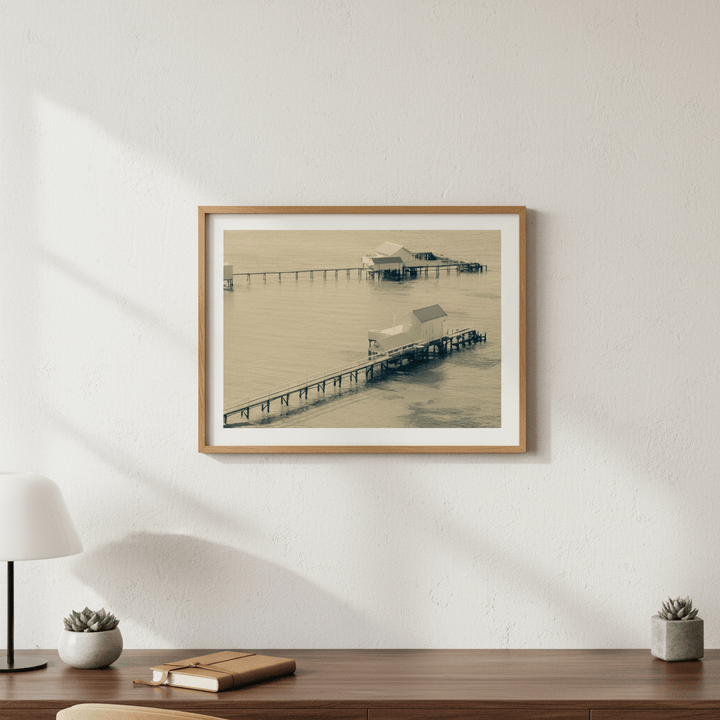 Sorento Jetty (Above) by Steven Scott wall - art - picture - poster