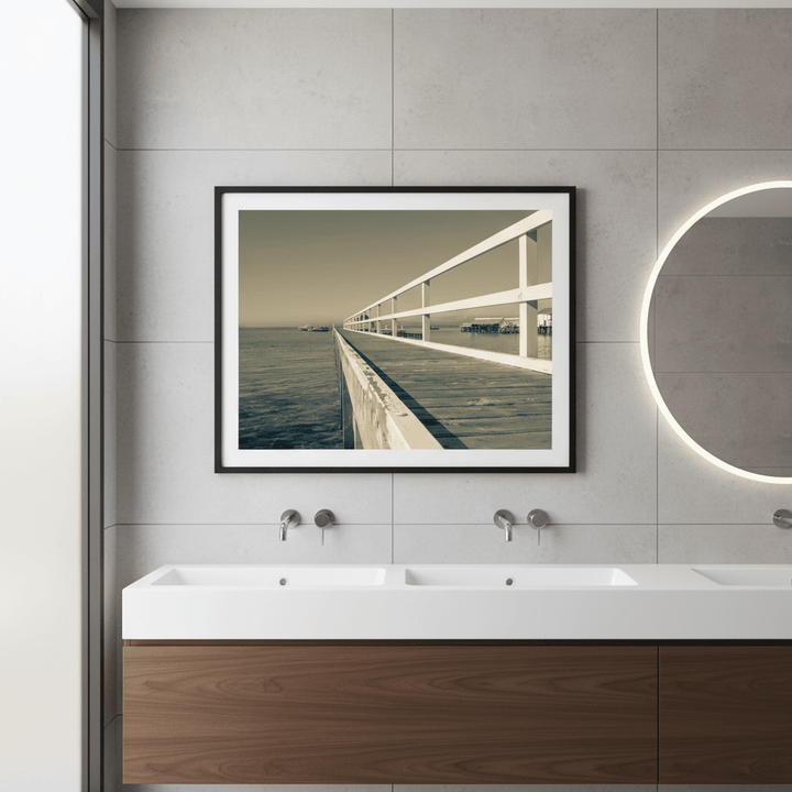 Sorento Jettys by Steven Scott wall - art - picture - poster