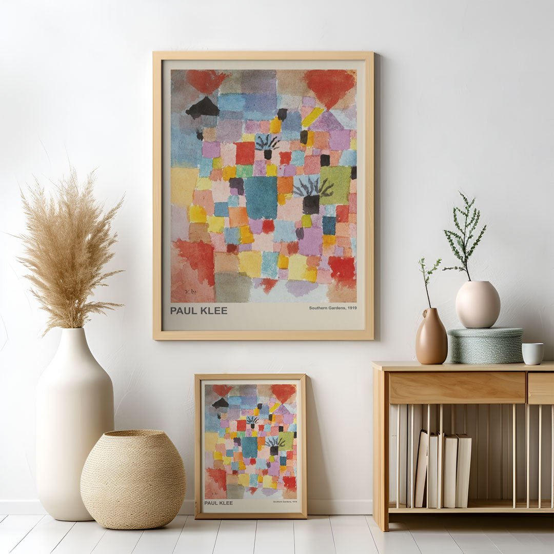 Southern Gardens Wall Art by Paul Klee - Style My Wall