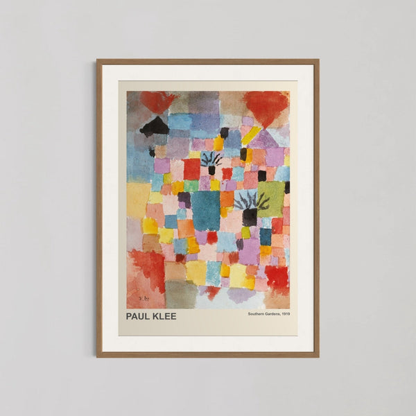 Southern Gardens Wall Art by Paul Klee