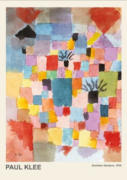 Southern Gardens Wall Art by Paul Klee