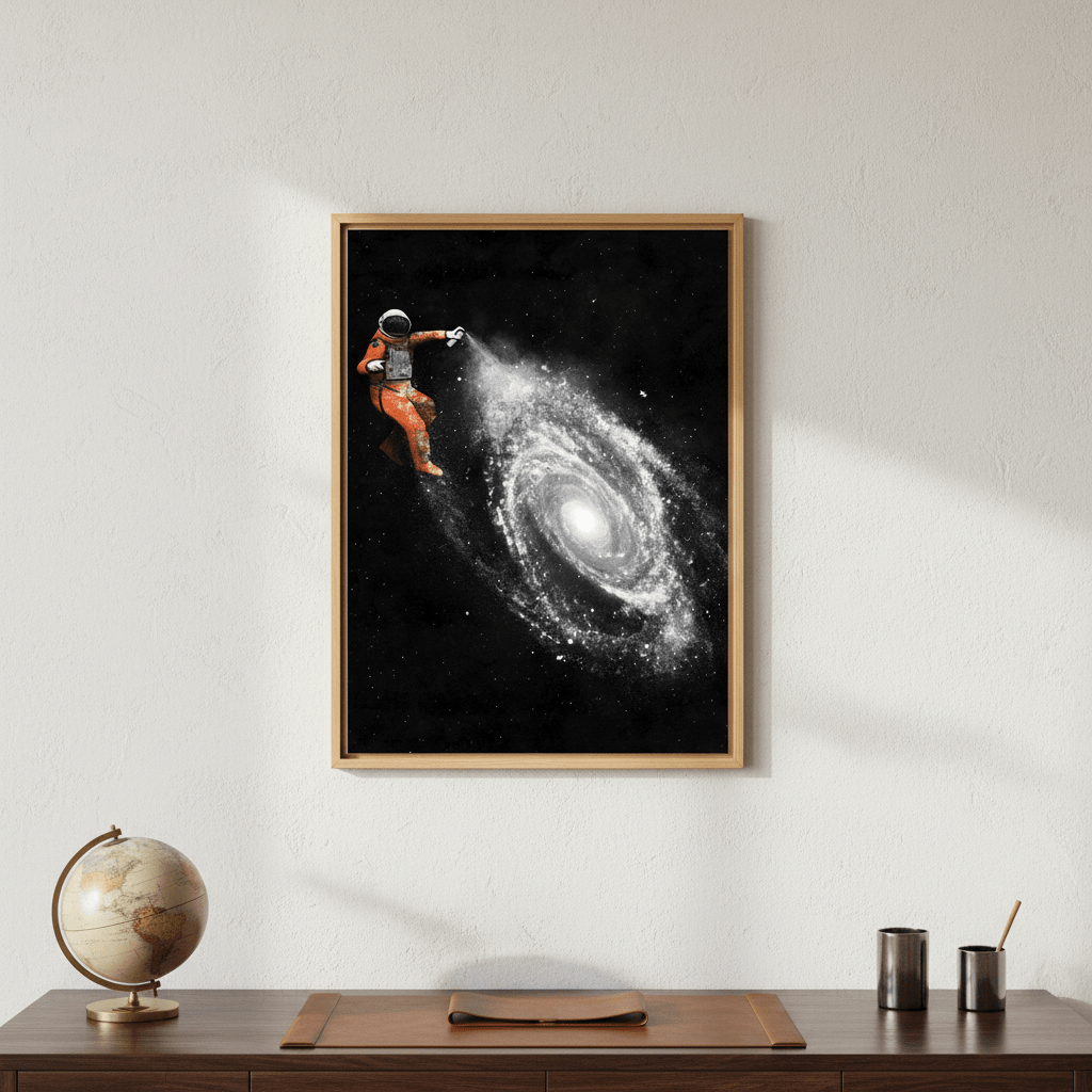 Space Art Walltones by Florent Bodart wall - art - picture - poster