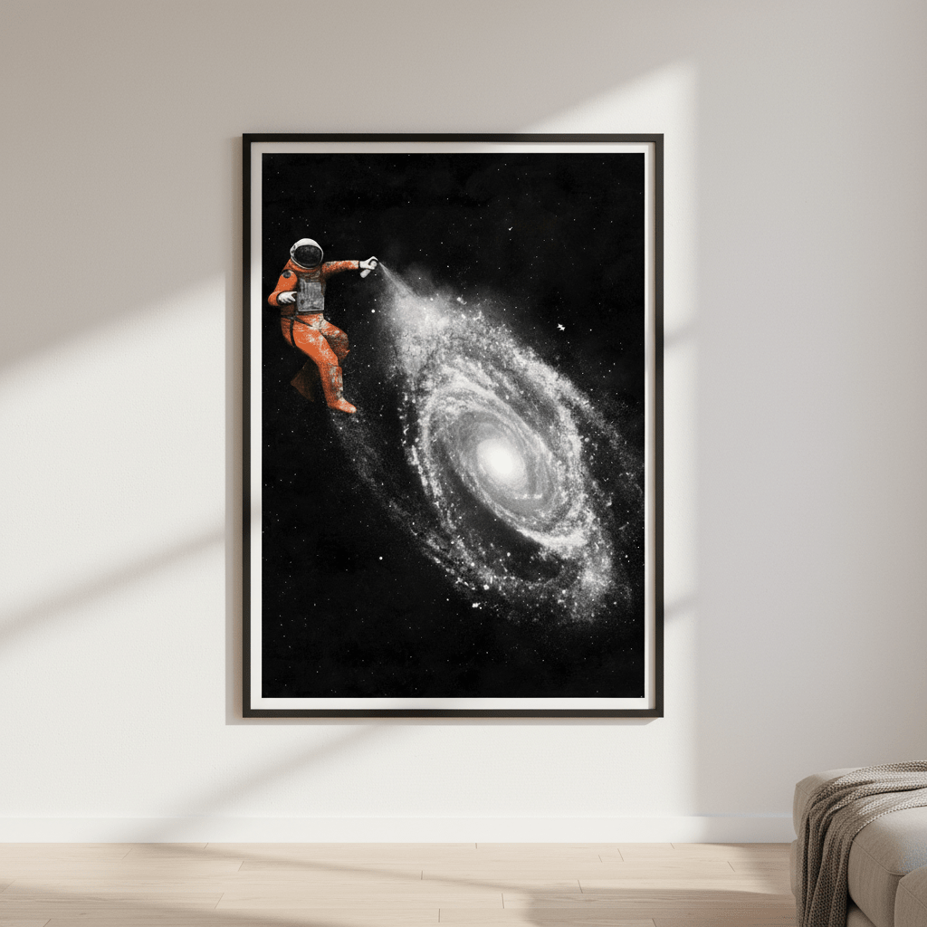 Space Art Walltones by Florent Bodart wall - art - picture - poster