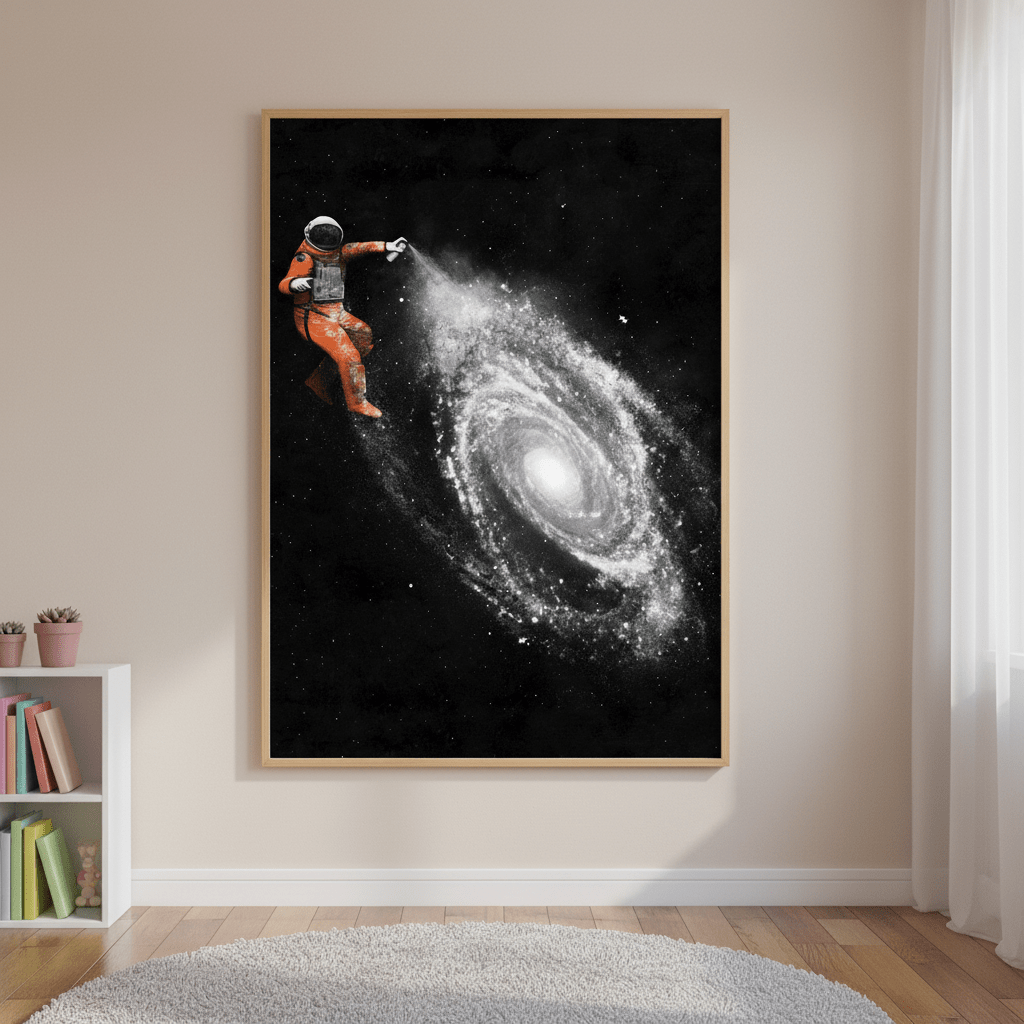 Space Art Walltones by Florent Bodart wall - art - picture - poster