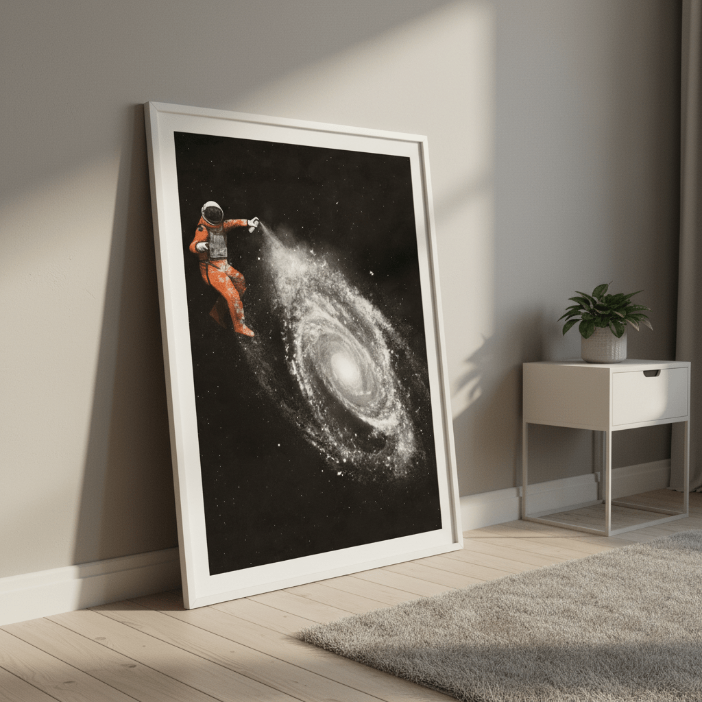 Space Art Walltones by Florent Bodart wall - art - picture - poster