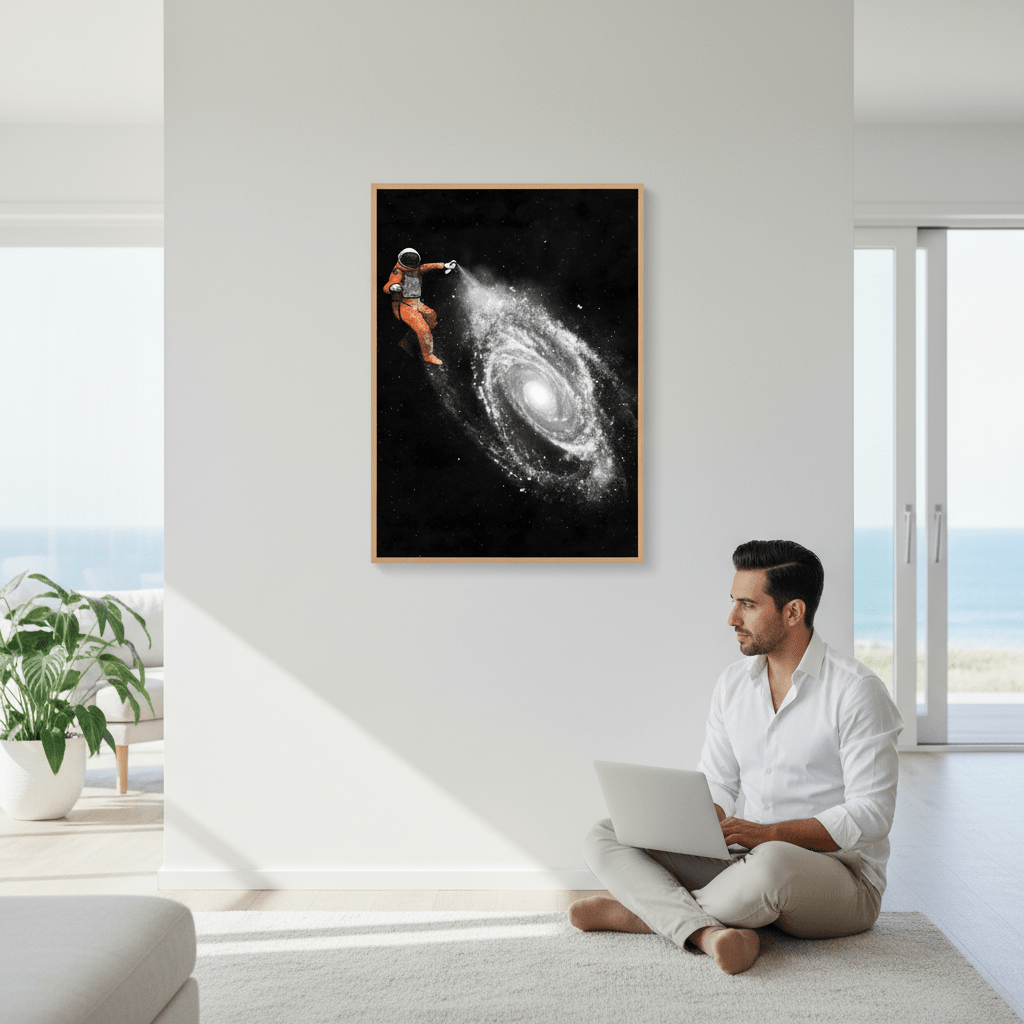 Space Art Walltones by Florent Bodart wall - art - picture - poster