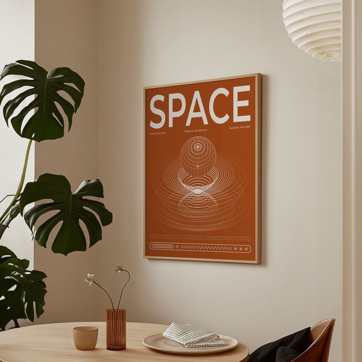 Space Infine Cosmic Symphony Living Room Wall Art - Style My Wall