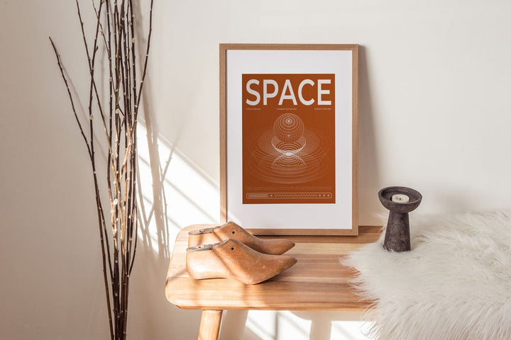 Space Infine Cosmic Symphony Living Room Wall Art - Style My Wall