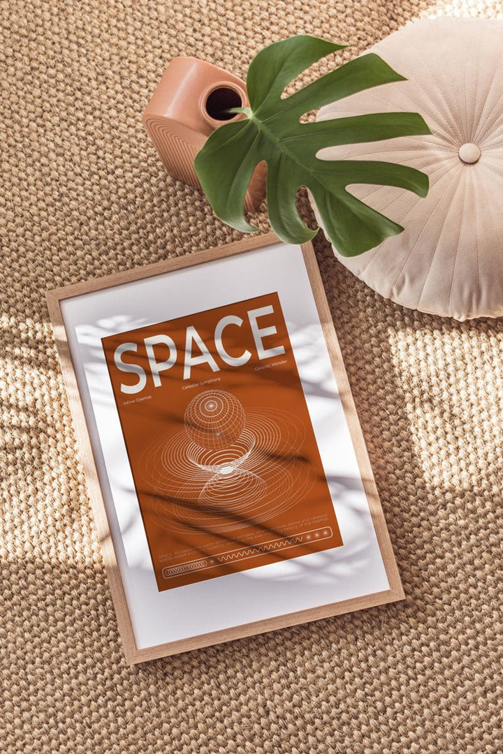 Space Infine Cosmic Symphony Living Room Wall Art - Style My Wall