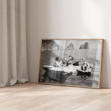 Spaghetti On The Lake Vintage Wall Art Photography - Style My Wall