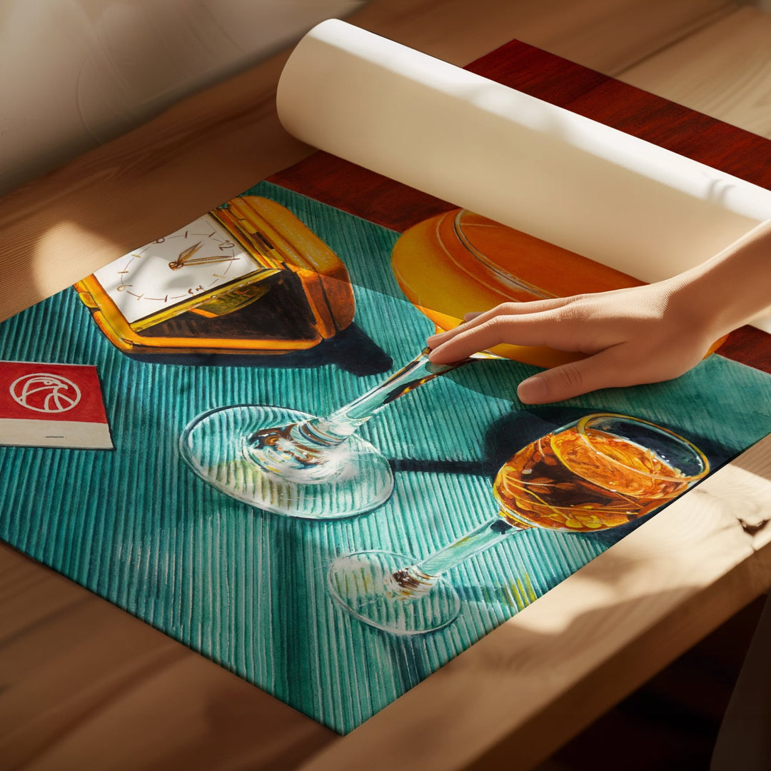 Sparkling Temptation Pair by Julia Ockert wall - art - picture - poster