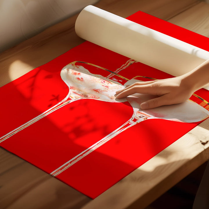 Sparkling Temptation Pair by Julia Ockert wall - art - picture - poster