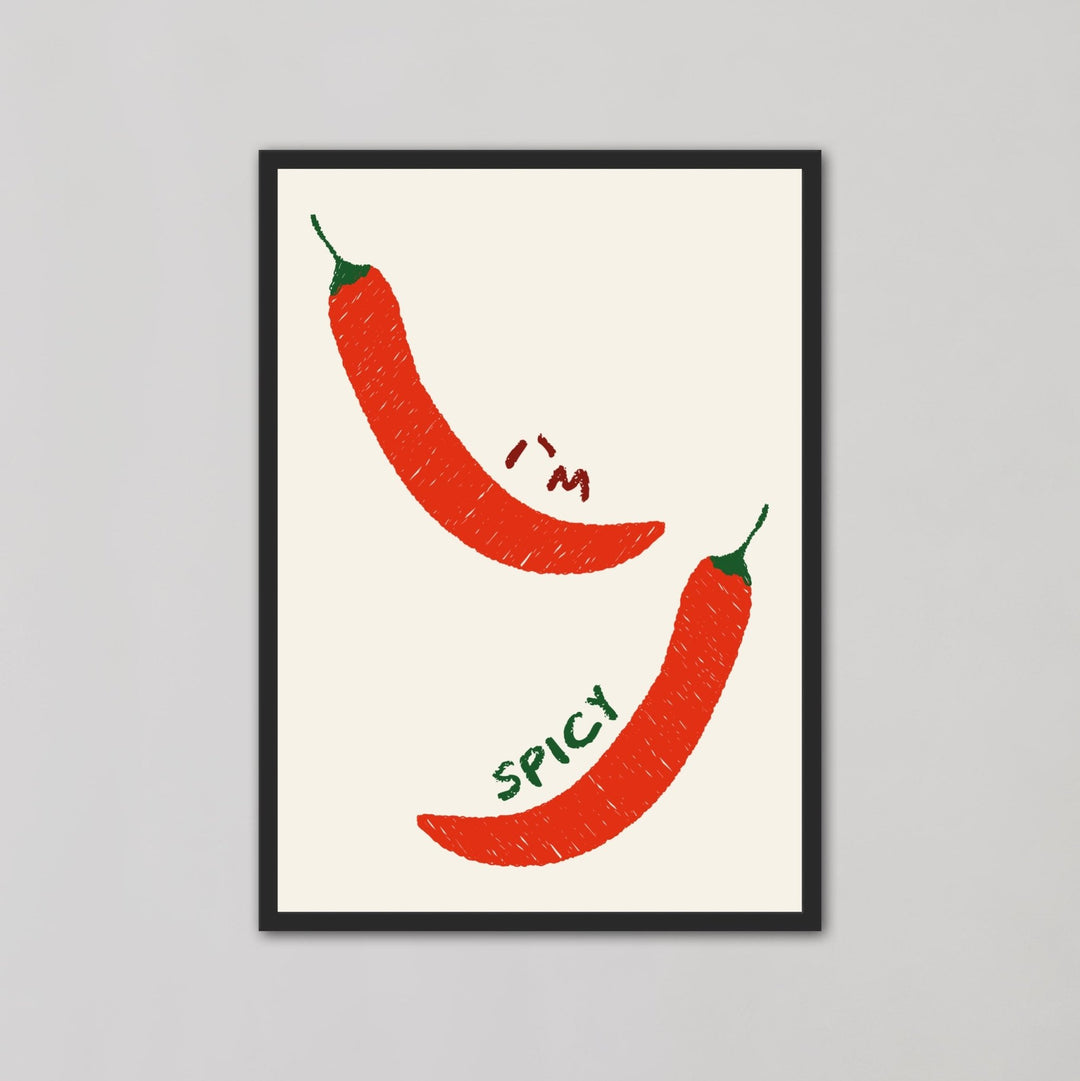 Spicy Red Chilli Framed Wall Art - Style My Wall