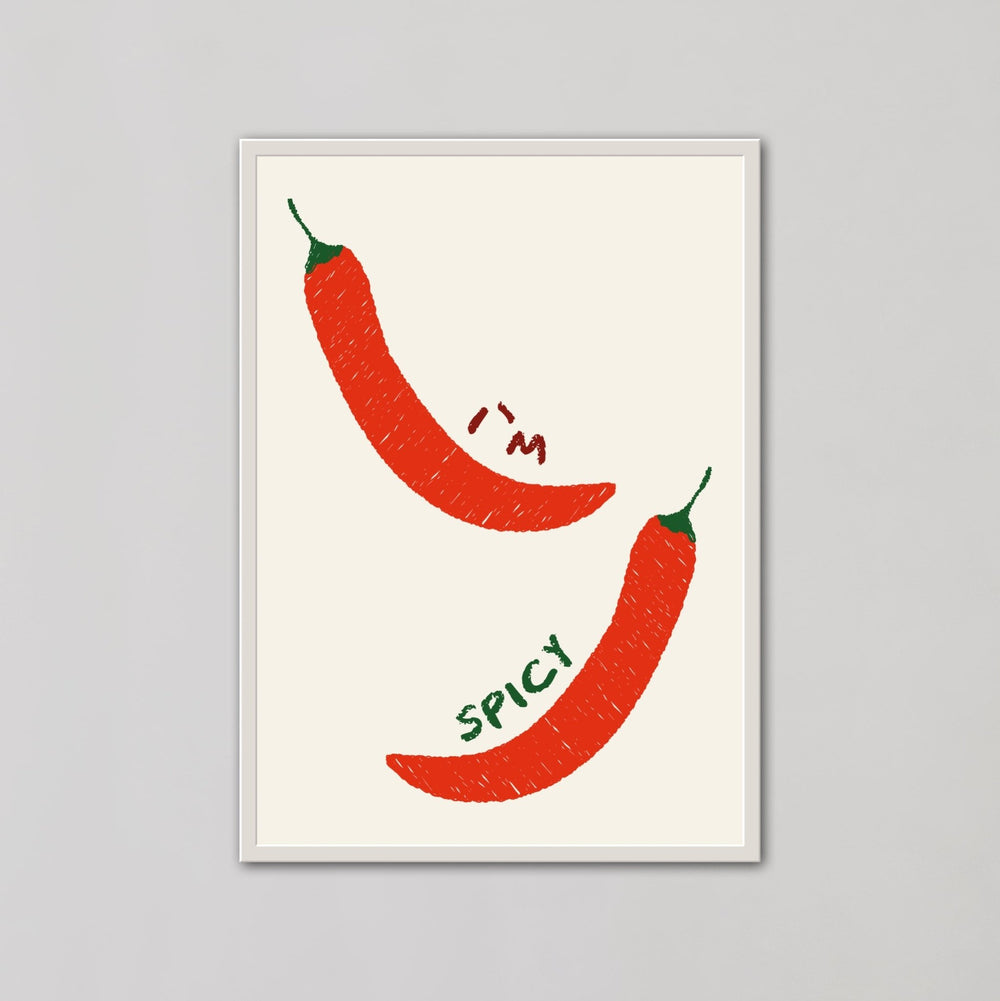 Spicy Red Chilli Framed Wall Art - Style My Wall