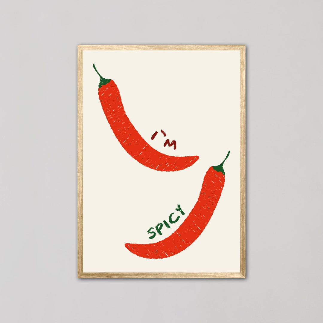 Spicy Red Chilli Framed Wall Art - Style My Wall