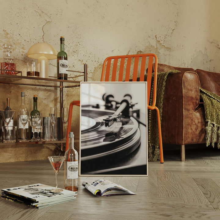 Spinning Memories Vinyl Photograph wall - art - picture - poster