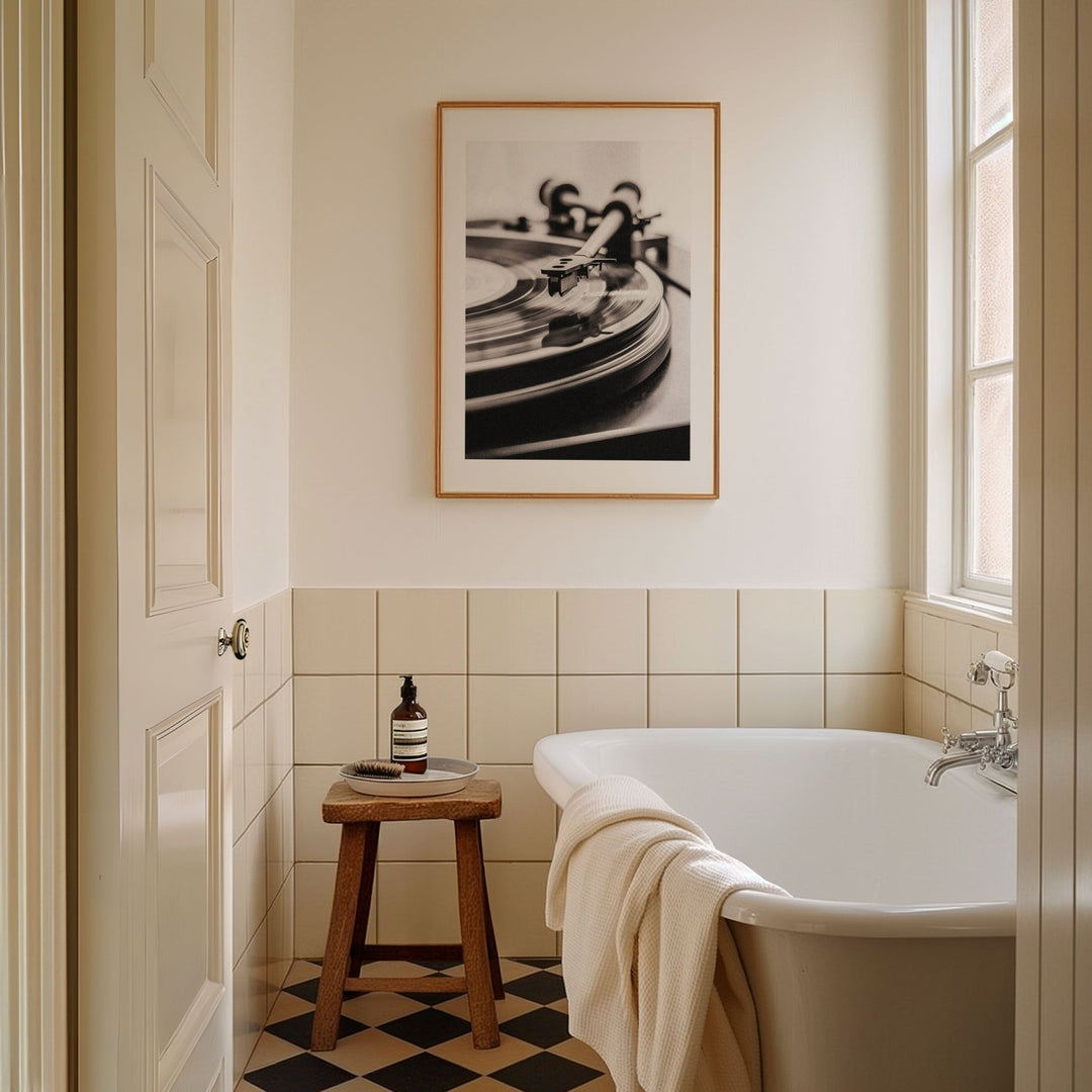 Spinning Memories Vinyl Photograph wall - art - picture - poster