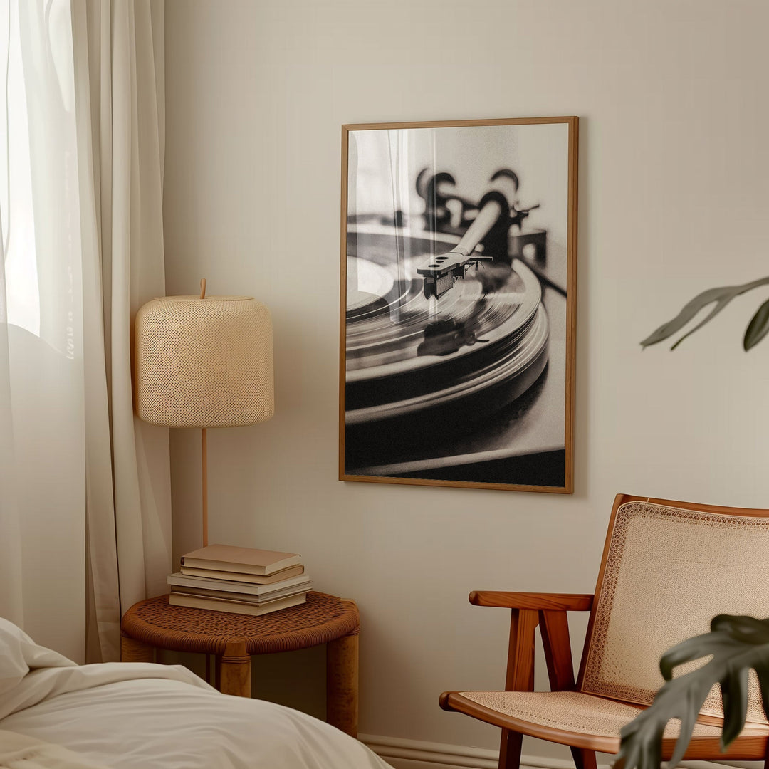 Spinning Memories Vinyl Photograph wall - art - picture - poster